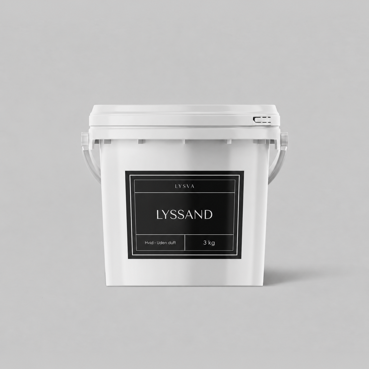 LYSVA Lyssand – Hvid, 3 kg