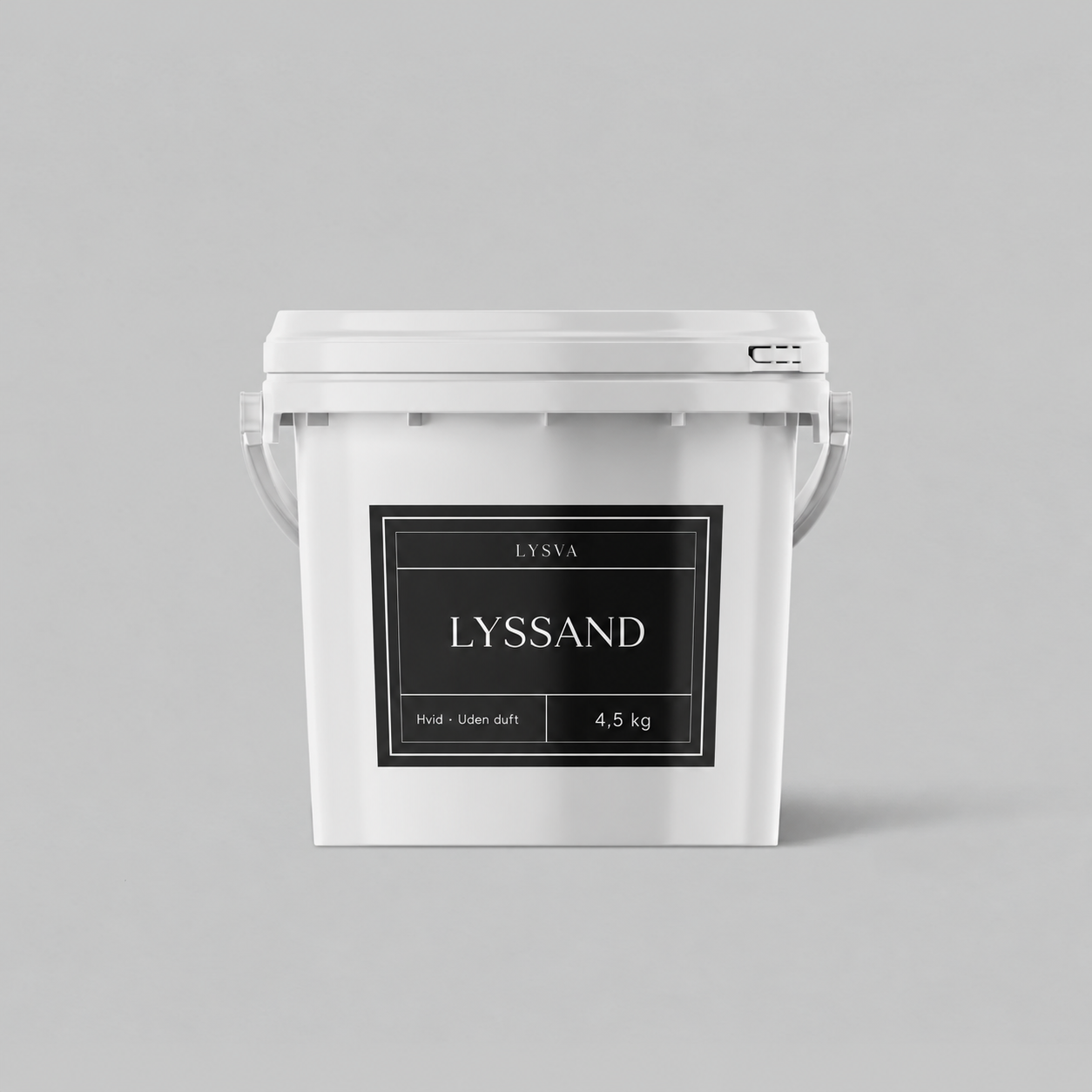 LYSVA Lyssand – Hvid, 4,5 kg